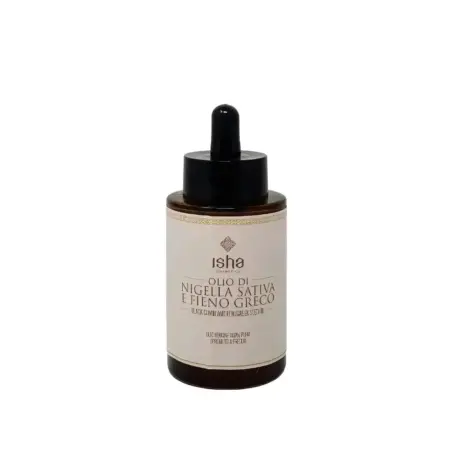 Isha Cosmetics Olio di Nigella Sativa e Fieno Greco 50ml